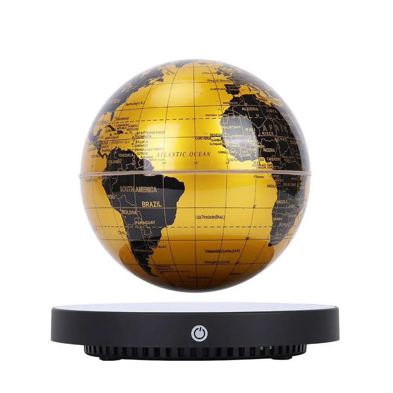 Levitating Lamp Magnetic Levitation Globe LED Earth Floating Rotating Globe Bedside Novelty Christmas Gifts  Galactic starry sky