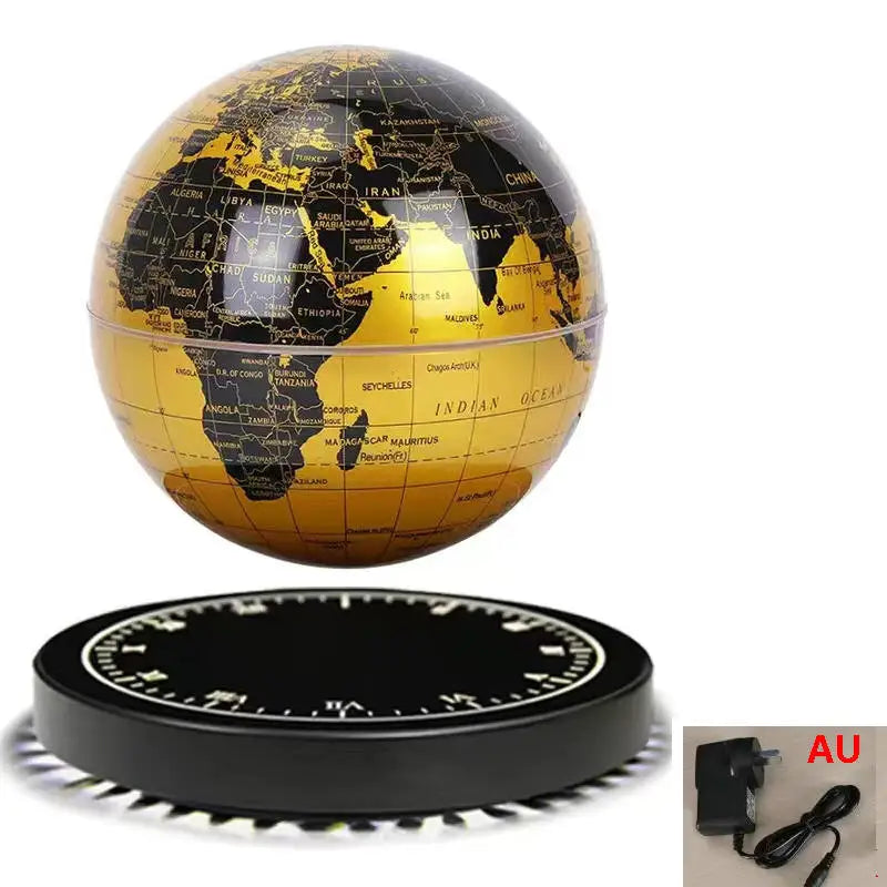 Levitating Lamp Magnetic Levitation Globe LED Earth Floating Rotating Globe Bedside Novelty Christmas Gifts  Galactic starry sky