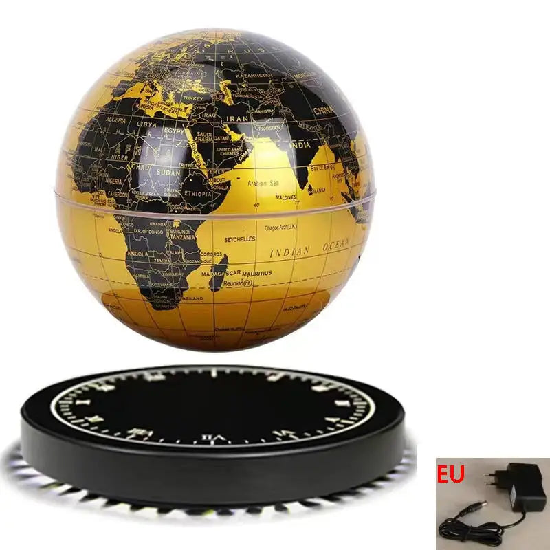 Levitating Lamp Magnetic Levitation Globe LED Earth Floating Rotating Globe Bedside Novelty Christmas Gifts  Galactic starry sky